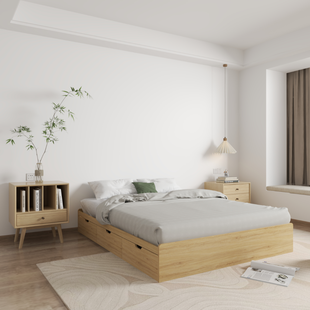 Giường ngủ 3 ngăn kéo BONY