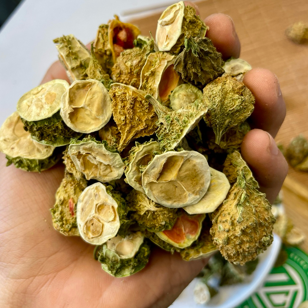 500g Khổ Qua Rừng Loại 1 Đức Thiện (Khô, Sạch, Thơm) Hỗ Trợ Thanh Nhiệt, Giải Độc, Hỗ Trợ Sức Khỏe