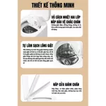 Máy giặt đồ lót kháng khuẩn và sấy khô mini cao cấp máy giặt đồ trẻ em sơ sinh siêu sạch khử trùng sấy khô an toàn — ảnh 7