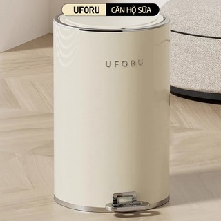 Thùng Đựng Rác Đạp Chân UFORU Chất Liệu Inox Cao Cấp Thế Tích 8L, 12L, 15L, 20L - UFM469