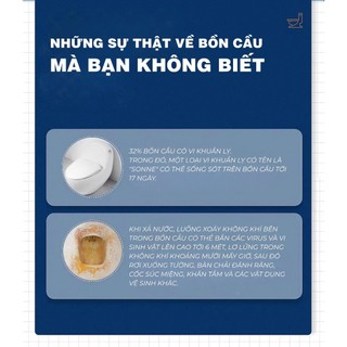 Bột Vệ Sinh Bồn Cầu,Tẩy Cặn Bẩn Chất Thải Ố Vàng Khử Mùi Toilet Diệt Khuẩn Hiệu Quả 25G