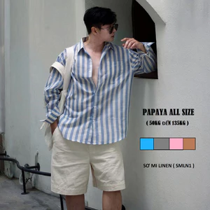 Áo sơ mi nam Linen có túi siêu nhẹ siêu thoáng mát. SMLN1