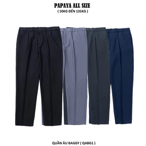 Quần âu nam Golf & trekking form baggy chất cao cấp cạp chun siêu nhẹ. QABG1