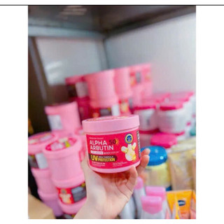 Kem Dưỡng Trắng Da Chống Nắng Alpha Arbutin Collagen Body Serum 500g UV 50 SPF Precious Skin Thái Lan
