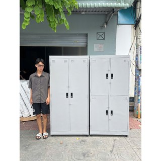 tủ locker sắt đựng đồ cá nhân, có khoá từng hộc