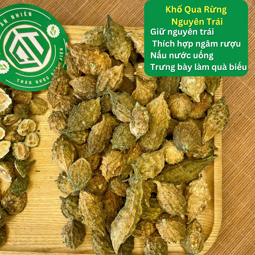 500g Khổ Qua Rừng Loại 1 Đức Thiện (Khô, Sạch, Thơm) Hỗ Trợ Thanh Nhiệt, Giải Độc, Hỗ Trợ Sức Khỏe