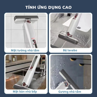 Cây lau đa năng tự vắt thông minh lau bếp, phòng tắm, kính và xe hơi tiện lợi