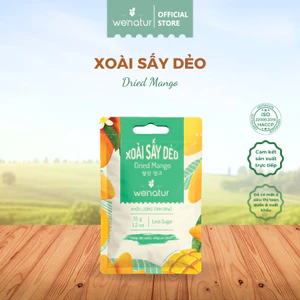 Xoài Sấy Dẻo Nguyên Vị Ít Đường We'natur 35g