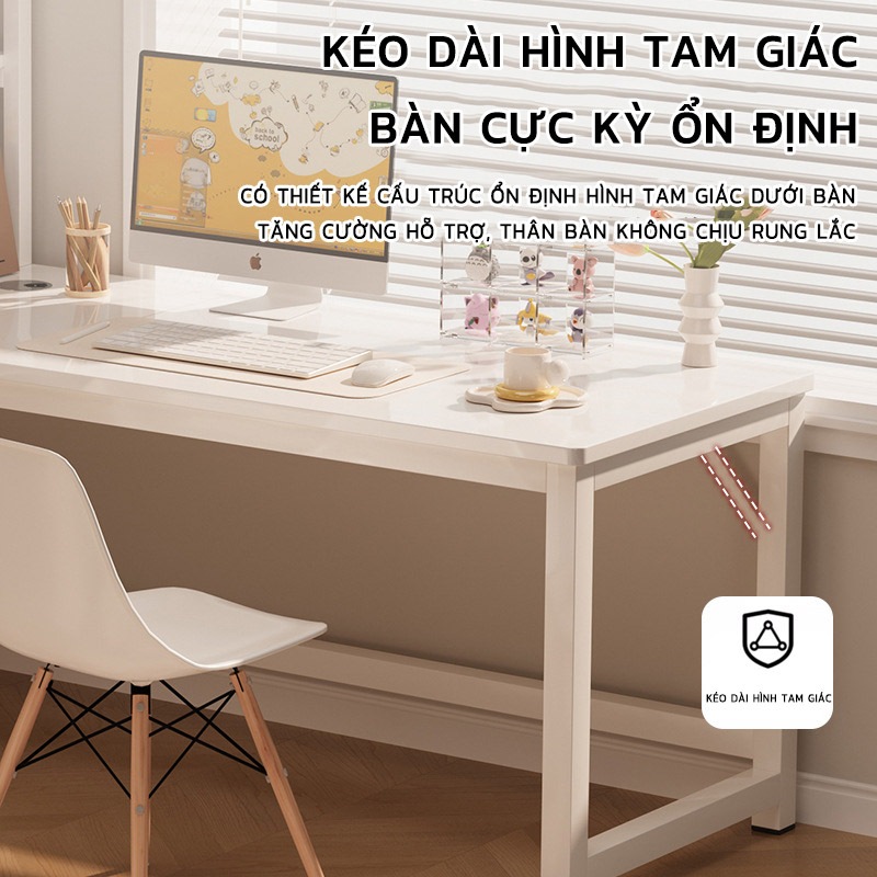 Bàn Game NOVUS L Cao Cấp - Mặt Vân Carbon, Giá Đỡ Đồ - Thiết Kế Góc Tối Ưu Không Gian