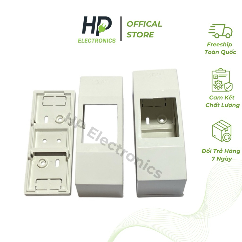 Hộp bảo vệ CB 2 tép nhựa Tiến Phát