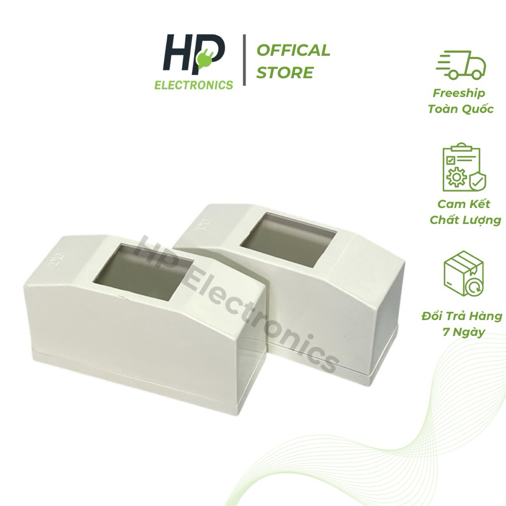 Hộp bảo vệ CB 2 tép nhựa Tiến Phát