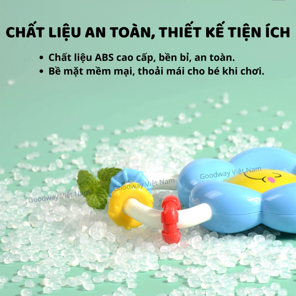 Thảm Piano Nằm Chơi Cho Bé Sơ Sinh Goodway Windmill Piano Gym Đồ Chơi Giác Quan Kèm Lục Lạc Treo