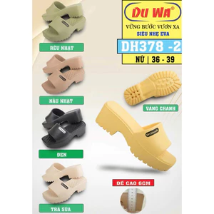 Dép Nữ Duwa 378-2 chính hãng hot mới nhất thị Trường(fom dép rộng nên lùi về 1 size