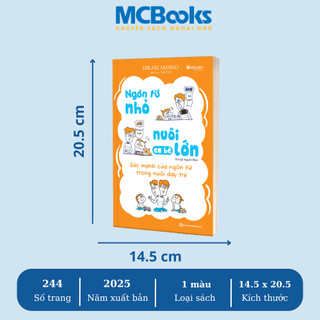 Sách - Ngôn Từ Nhỏ Nuôi Em Bé Lớn MCBooks