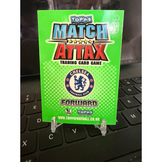 [ TL08 ]Thẻ Bài Sưu Tập Cầu Thủ Bóng Đá Didier Drogba Match Attax Drogba Limited Chelsea Mùa 2010/11 10/11 ( TL08 )
