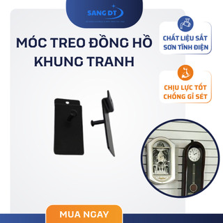 Móc Treo Đồng Hồ / Khung Tranh 2cm Cài Rãnh – Sắt Sơn Tĩnh Điện,Chống Gỉ Sét,Màu Đen,Dễ Lau Chùi