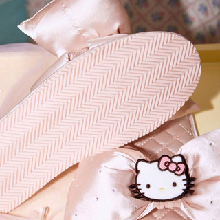 Dép Nơ Satin Hello Kitty Chính Hãng “Gukoo” chính hãng