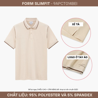 [T7_ĐỒNG GIÁ 289K] Áo Polo Nam 9APCT014 Biluxury Form Slimfit Sợi Vải DTY Co Giãn Thoáng Khí Mềm Mại