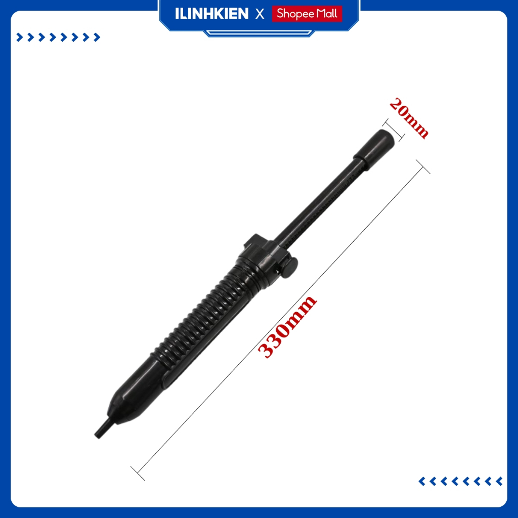 Hút thiếc hàn loại to DS017LS lực hút mạnh chất lượng tốt ILinhkien