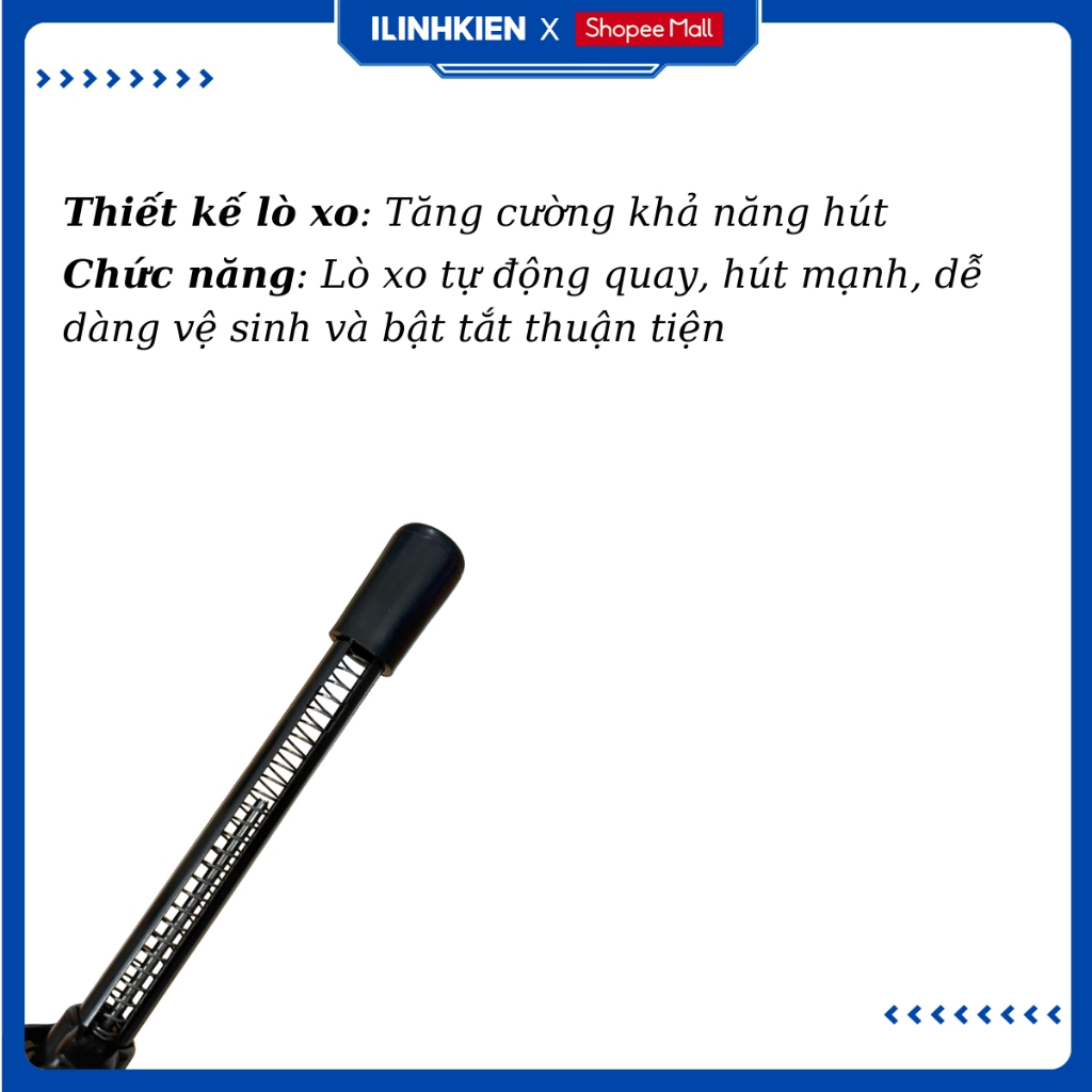 Hút thiếc hàn loại to DS017LS lực hút mạnh chất lượng tốt ILinhkien