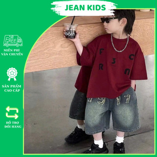 SET ÁO PHÔNG PHỐI QUẦN JEAN NGỐ MỀM BÉ TRAI – PHONG CÁCH SIÊU NGẦU