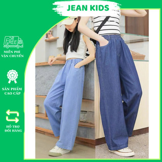 QUẦN JEAN SUÔNG GIẤY CHO BÉ GÁI - MỀM NHẸ, THOÁNG MÁT ĐỦ SIZE 20-50KG