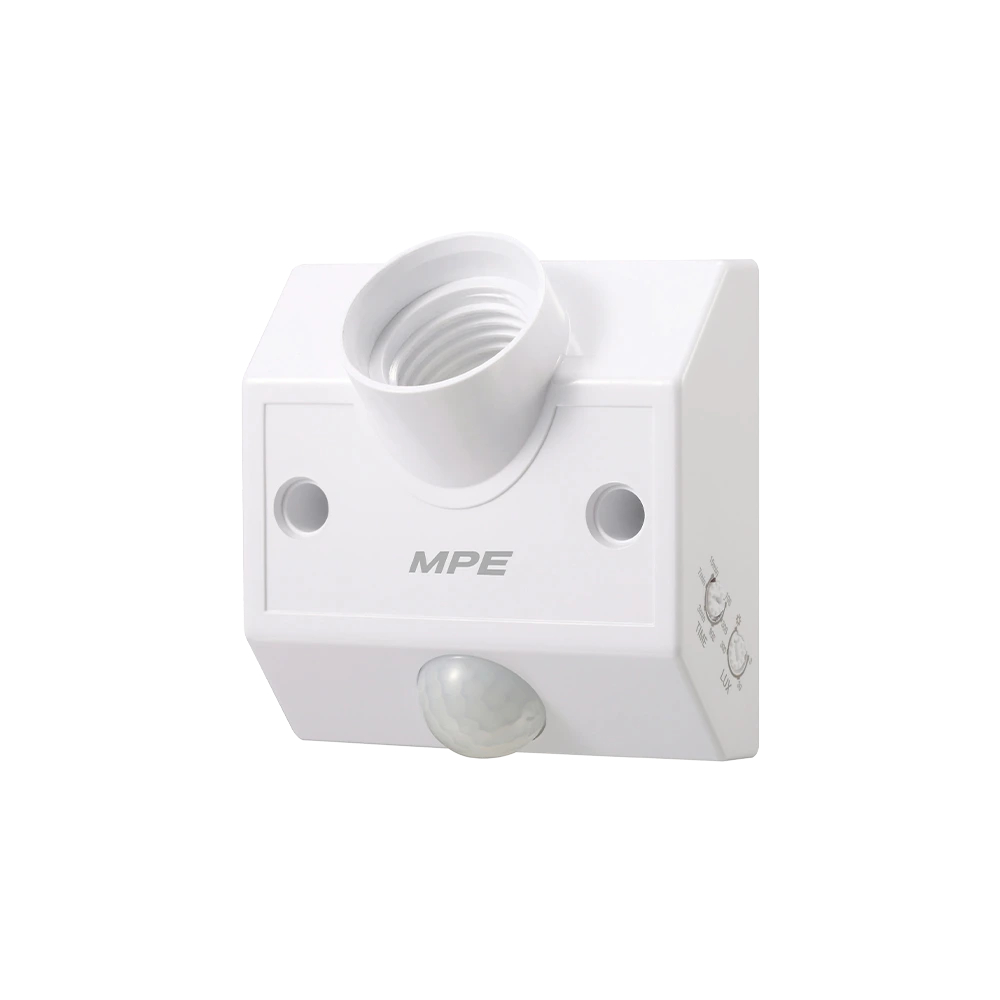 (CHÍNH HÃNG) MPE - ĐUI ĐÈN CẢM BIẾN CHUYỂN ĐỘNG IRHD2 120 ĐỘ E27 TỰ ĐỘNG BẬT TẮT TIỆN LỢI AN TOÀN TIẾT KIỆM ĐIỆN