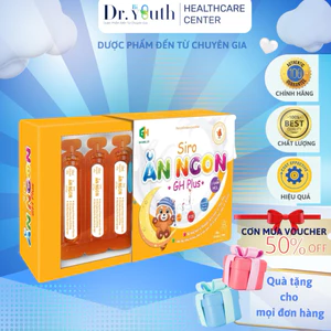 Siro Ăn Ngon GH Plus Giảm Biếng Ăn Mệt Mỏi Bổ Sung Vitamin Hỗ Trợ Tiêu Hoá Tăng Đề Kháng giúp Bé cao lớn khỏe mạnh 🏋