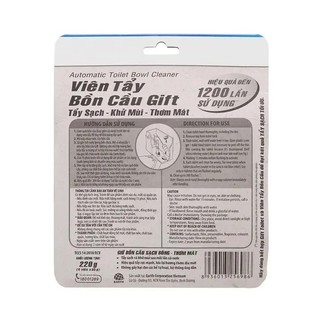 Viên tẩy bồn cầu Gift (4 x 55 g)