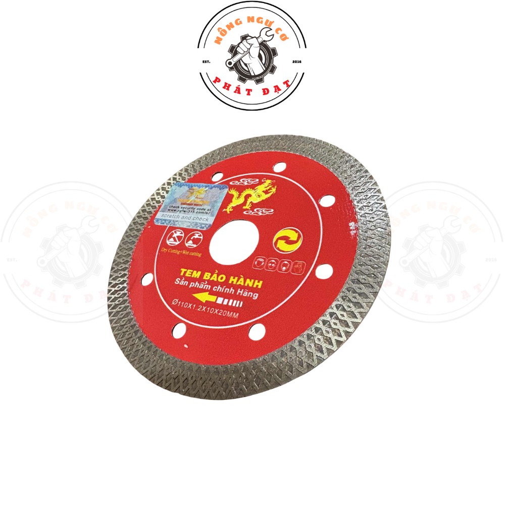 Lưỡi cắt đa năng RỒNG VÀNG, hạt kim cương nhân tạo, cho khả năng cắt nhanh , sắc ngọt, độ bền cao