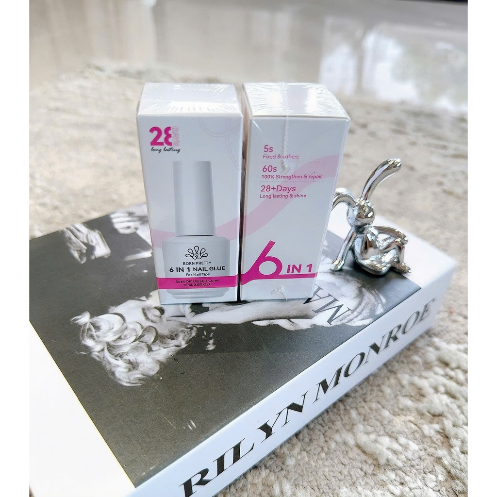 [Chính Hãng Mẫu 2026] Sơn Gel Liên Kết 6 Trong 1 Born Pretty Chính Hãng 15ml
