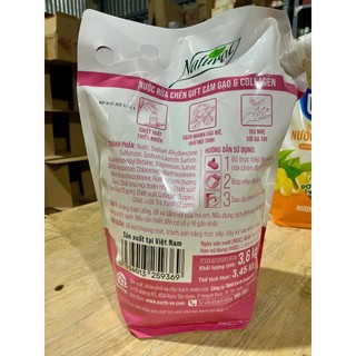 Nước Rửa Chén Gift Natural túi 3.6kg nhiều mùi hương