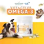 Viên uống Omega-3 Vetactiv8 dành cho chó mèo chất lượng cao - Dầu cá tinh khiết được sản xuất tại Úc