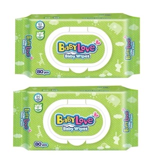 Combo 2 gói khăn ướt Baby love/ Lucky moon an toàn cho bé