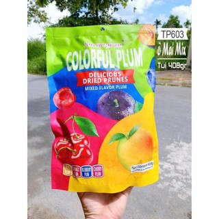 Ômai mận nhiều màu,Omai mix vị colourful plum Thái Lan,vị chua chua,ngọt ngọt,dai.Ăn b dai,ăn là mê.Món ăn vặt hot trend