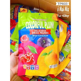 Ômai mận nhiều màu,Omai mix vị colourful plum Thái Lan,vị chua chua,ngọt ngọt,dai.Ăn b dai,ăn là mê.Món ăn vặt hot trend