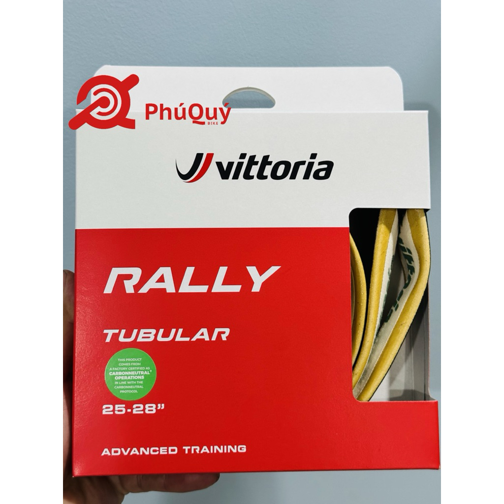 Vỏ Bozo Tubular VITTORIA 700x25c RALLY THÁO ĐƯỢC KIM VÒI 2026