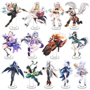 Mô hình standee Anime Genshin Impact Acrylic Stand Fans Gift trang trí để bàn 12CM