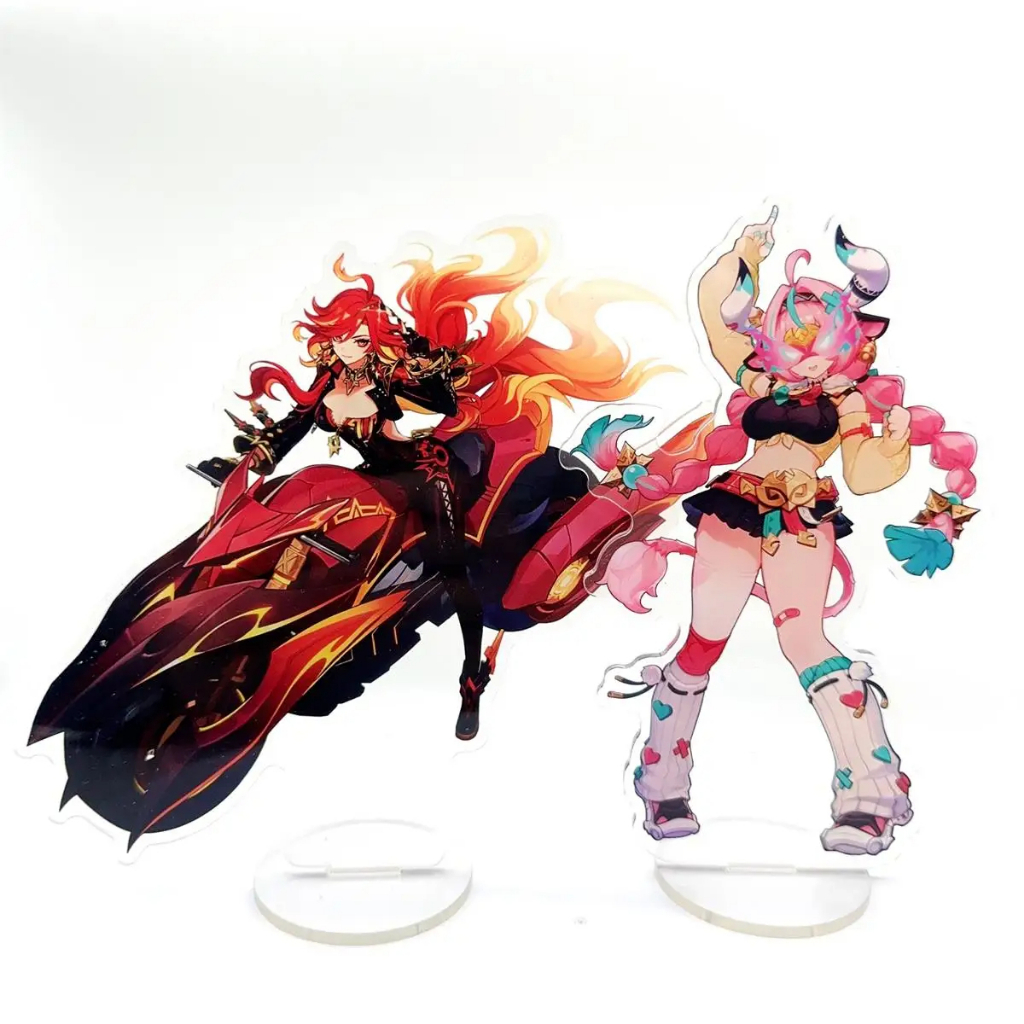 Mô hình standee Anime Genshin Impact  Acrylic Stand Fans Gift trang trí để bàn 12CM
