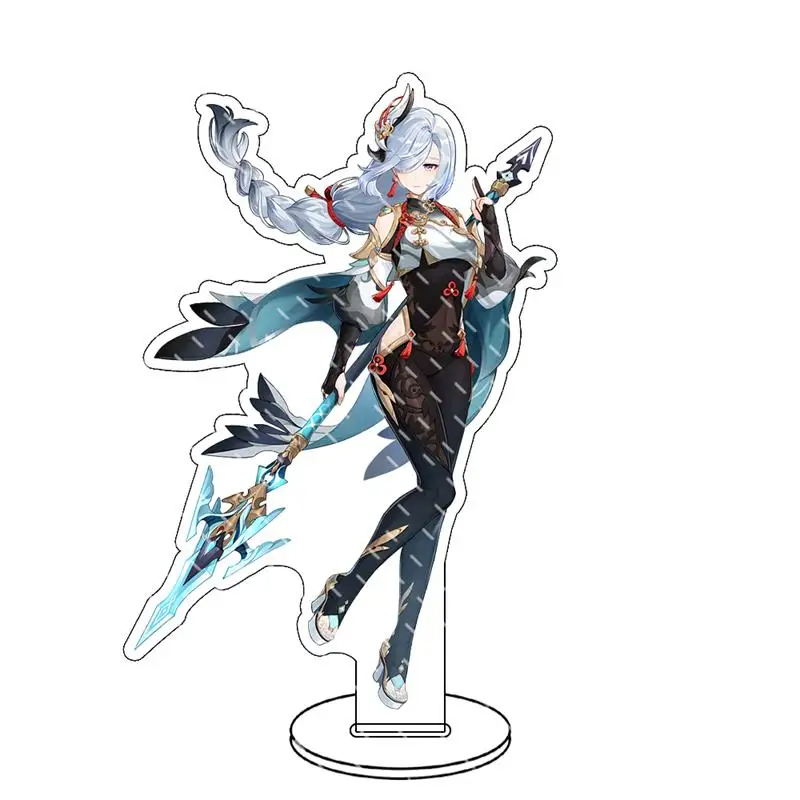 Mô hình standee Anime Genshin Impact  Acrylic Stand Fans Gift trang trí để bàn 12CM