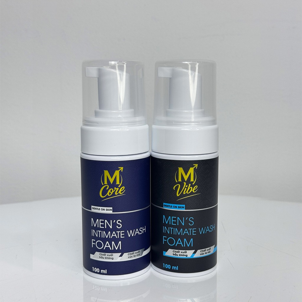[Combo 2 chai] Bọt rửa vệ sinh nam Men's Intimate Wash Foam 100ml làm sạch dịu nhẹ, khử mùi, an toàn
