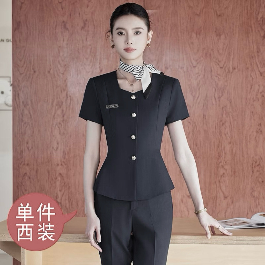 Đồng phục Vest quản lý spa,khách sạn,thẩm mỹ viện chất liệu cotton lạnh hàng thiết kế cao cấp