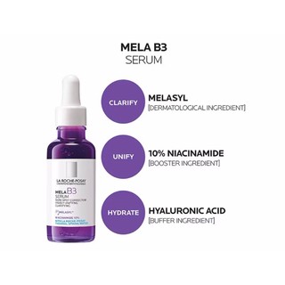 (TEM CÔNG TY) Dưỡng chất giảm thâm nám và dưỡng sáng toàn diện La Roche-Posay Mela B3 serum 30ml