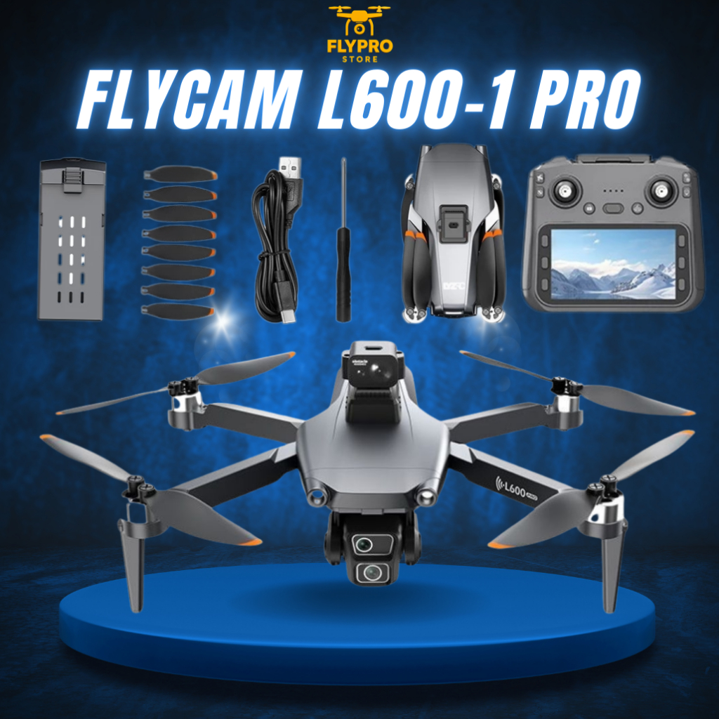 Drone L600-1 Pro – Camera chống rung xoay 90°, góc quay linh hoạt, động ...
