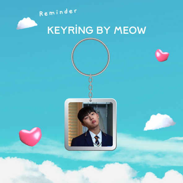Móc khoá nhựa/Keyring diễn viên Choi Hyun Wook -phim Weak Hero Class (Người hùng yếu đuối)