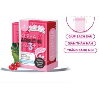 [CHÍNH HÃNG] Xà Phòng Tắm Kích Trắng Da Body Alpha Arbutin 3+ Plus - 80g - SHOP DẦU DOKRAK