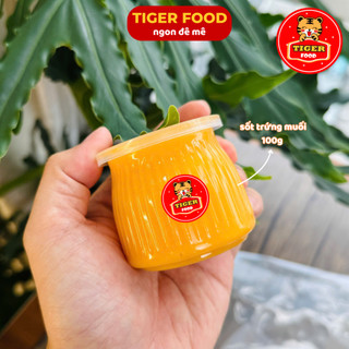 Bánh Tráng Sốt Phô Mai TIGER FOOD Bánh tráng phơi sương tóp mỡ + ruốc hành phi + sốt phô mai + sốt trứng muối - sốt tắc