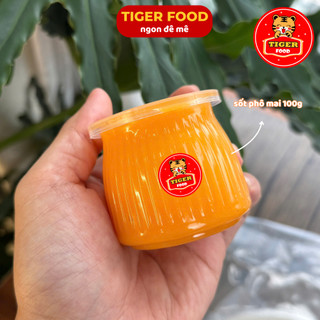 Bánh Tráng Sốt Phô Mai TIGER FOOD Bánh tráng phơi sương tóp mỡ + ruốc hành phi + sốt phô mai + sốt trứng muối - sốt tắc