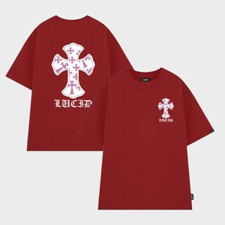 Áo Thun Local Brand Unisex LUCID THÁNH GIÁ Nam Nữ Tay Lỡ From Rộng Chất Cotton