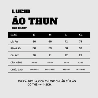 Áo Thun Local Brand Unisex LUCID THÁNH GIÁ Nam Nữ Tay Lỡ From Rộng Chất Cotton